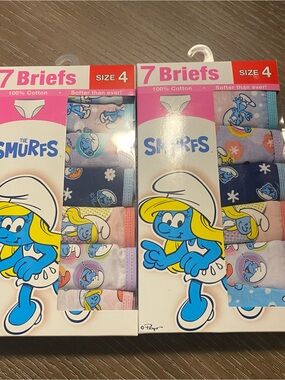 Girls' Cotton Briefs - Size 4 - Multi-Color (7 Pack)